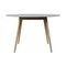 Armen Living Sydney Outdoor Patio Round Dining Table in Light Eucalyptus and Gray Stone 840254335943 - alternate 8